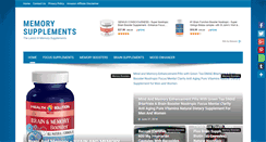 Desktop Screenshot of memorysupplements.net